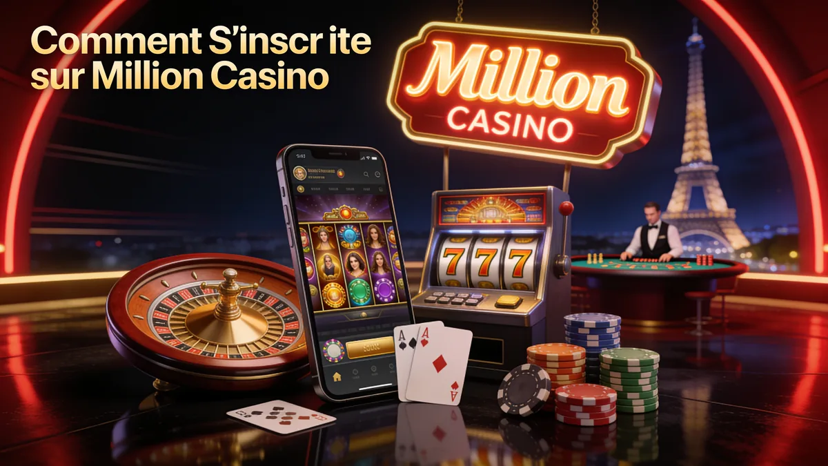 Comment S’inscrire sur Million Casino — million casino en France